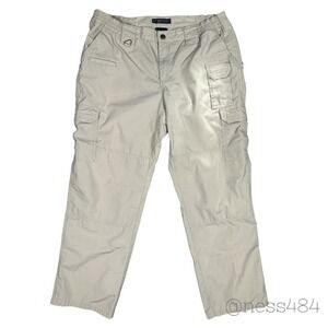 Women's 5.11 Tactical Cargo Pants Tan Size 16 Regular